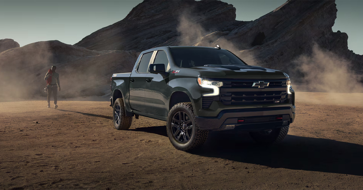 2026 Chevrolet Silverado On the Mountains