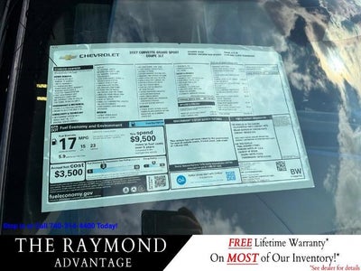 2027 Chevrolet Corvette Grand Sport 3LT